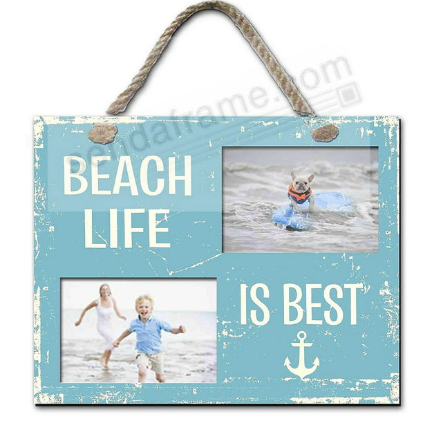 SIXTREES Life is Better at The Beach Box Frame 